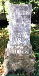Headstone of David and Orlena Ruble.