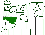 map of Lane Co. - 1.2 K